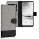 Θήκη για OnePlus Nord N100, Textile, Grey, 55808.22