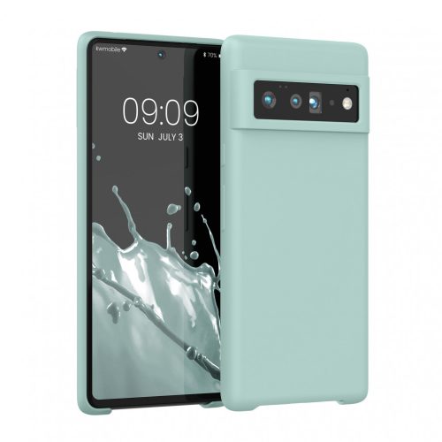 Θήκη για Google Pixel 6 Pro, Silicone, Green, 55863.50, kwmobile