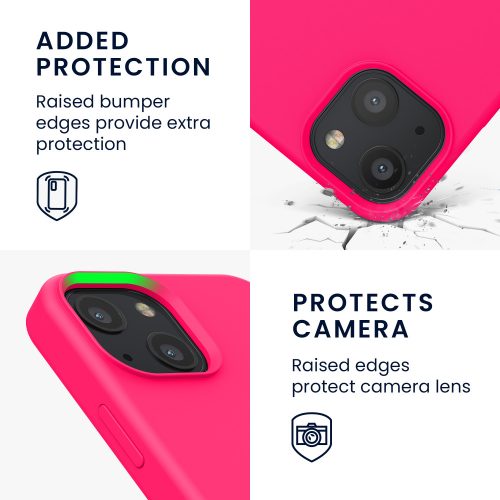 Θήκη για iPhone 13 Mini, Σιλικόνη, Ροζ, 55877.77