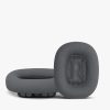Σετ 2 μαξιλαριών αυτιών για ακουστικά Apple AirPods Max, Kwmobile, Γκρι, Οικολογικό δέρμα, 55895.19