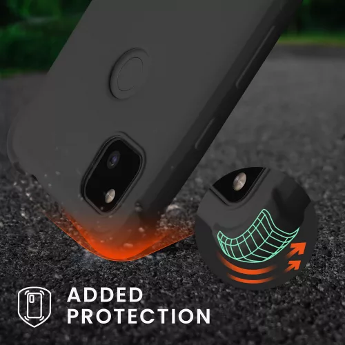 Θήκη για Google Pixel 4a, Silicone, Black, 53842.01