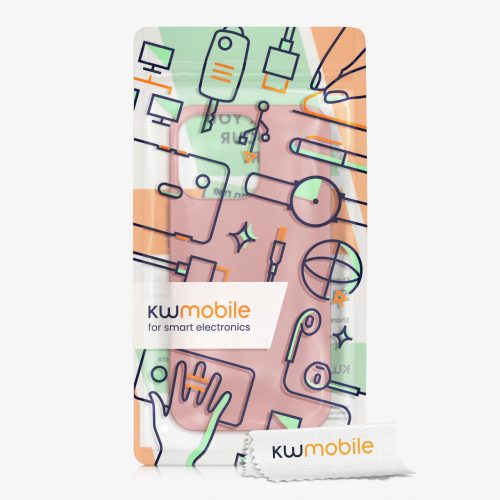 Θήκη για iPhone 13 Pro, Silicone, Pink, 55958.193