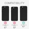 Θήκη για iPhone 13, Silicone, Black, 55955.01