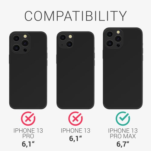 Θήκη για iPhone 13 Pro Max, Silicone, Transparent, 55979.81