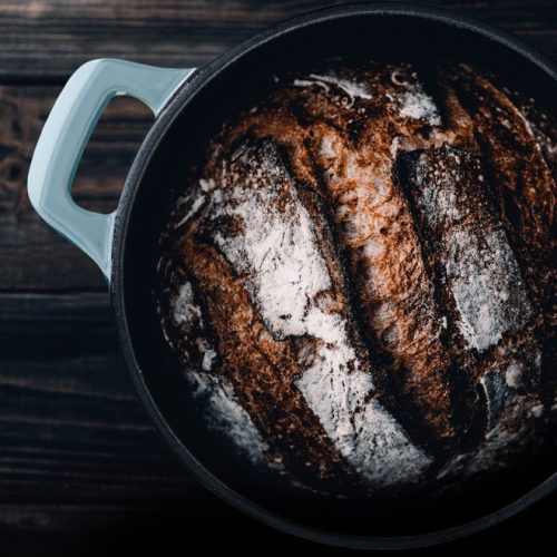 Αντικολλητική χυτρόκατσαρολα από μαντέμι Navaris για εστίες/φούρνους - 24 εκ. - 3,5 λ - ανοιχτό πράσινο, 48777.01.71