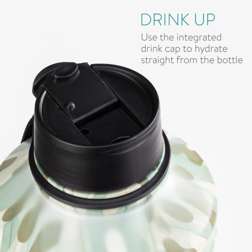 Μπουκάλι νερού Navaris από ανοξείδωτο ατσάλι με μονό τοίχωμα, 2,2 λίτρα, Πολύχρωμο, 56010.01