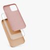 Θήκη για iPhone 12 / iPhone 12 Pro, σιλικόνη, κρέμα, 52641.194