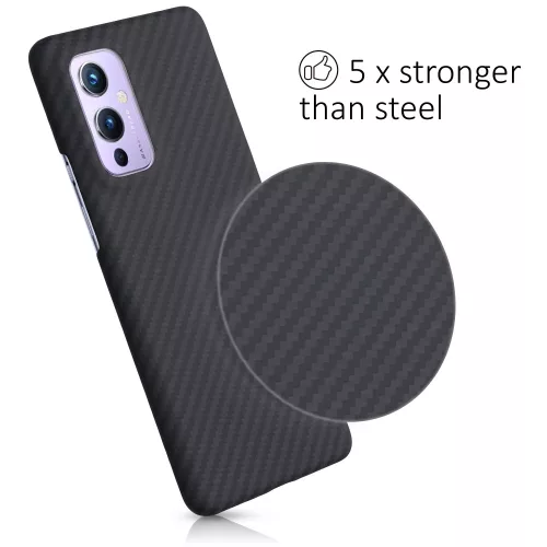Θήκη για το OnePlus 9, αραμίδιο, μαύρο, 56041.47