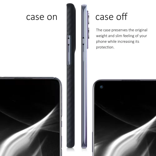 Θήκη για το OnePlus 9, αραμίδιο, μαύρο, 56041.47