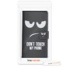 Κάλυμμα για Samsung Galaxy A22, Οικολογικό δέρμα, Μαύρο, 55496.04