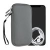 Θήκη τηλεφώνου γενικής χρήσης XL - 6,8 ιντσών, Neoprene, Grey, 46188.4.155, kwmobile