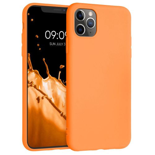 Θήκη για Apple iPhone 11 Pro Max, Silicone, Orange, 49789.150, kwmobile