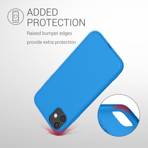 Θήκη για Apple iPhone 11, Silicone, Blue, 49787.157, kwmobile