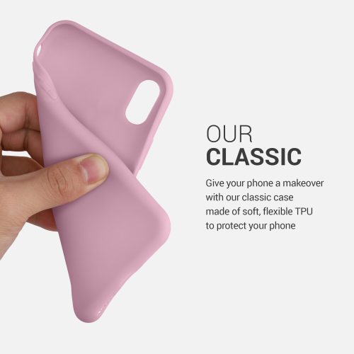 Θήκη για Apple iPhone X / iPhone XS, Silicon, Purple, 42492.10, kwmobile