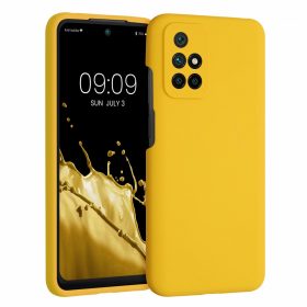   Θήκη για Xiaomi Redmi 10, Silicone, Yellow, 56153.143, kwmobile