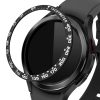 Πλαίσιο καντράν για Samsung Galaxy Watch 4 Classic (46mm), kwmobile, Steel, Black, 56179.01