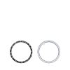 Πλαίσιο καντράν για Samsung Galaxy Watch 4 Classic (46mm), kwmobile, Steel, Black, 56179.01