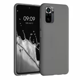   Κάλυμμα για Xiaomi Redmi Note 10 / Redmi Note 10S, Silicone, Grey, 54541.155, kwmobile