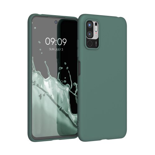 Θήκη για Xiaomi Redmi Note 10 5G, Silicone, Green, 54947.171, kwmobile