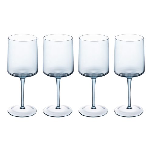 Set 4 Pahare de Vin Navaris, 400 ml, pentru vin si bauturi reci, sticla, 56212.01