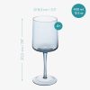 Set 4 Pahare de Vin Navaris, 400 ml, pentru vin si bauturi reci, sticla, 56212.01