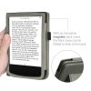 Κάλυμμα για PocketBook Touch Lux 5 / Touch Lux 4 / Touch HD 3, Οικολογικό δέρμα, Γκρι, kwmobile, 54817.06