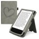 Κάλυμμα για PocketBook Touch Lux 5 / Touch Lux 4 / Touch HD 3, Οικολογικό δέρμα, Γκρι, kwmobile, 54817.04
