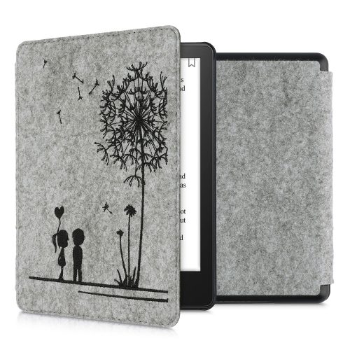 Θήκη για Kindle Paperwhite 11, Textile, Grey, kwmobile, 56260.01
