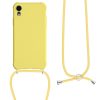Θήκη για Apple iPhone XR, Silicone, Yellow, 49917.158, kwmobile