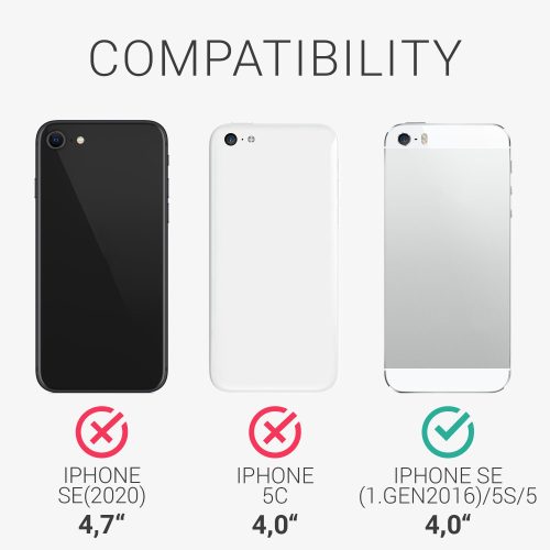 Θήκη για Apple iPhone 5s / iPhone SE, Silicone, Green, 42766.202, kwmobile