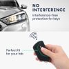 Κάλυμμα κλειδιού αυτοκινήτου για VW / Skoda / Κάθισμα - 3 Κουμπιά, kwmobile, Σιλικόνη, Μαύρο, 54313.05