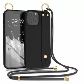   Θήκη για Apple iPhone 13 Pro Max, Silicone, Black, 56427.01, kwmobile