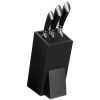 Suport cutite Navaris din lemn de cauciuc, cu peri de protectie, 25x15x10,5 cm, 48460.02.2
