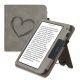 Θήκη για Kobo Libra 2, Οικολογικό δέρμα, Γκρι, kwmobile, 56581.02