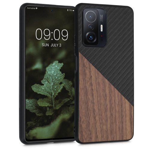 Θήκη για Xiaomi 11T / 11T Pro, Wood, Brown, 56624.01, kwmobile
