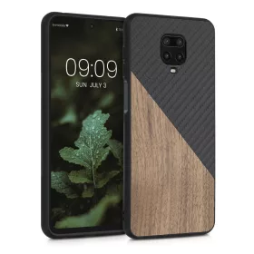   Θήκη για Xiaomi Redmi Note 9S / Redmi Note 9 Pro / Redmi Note 9 Pro Max, Ξύλο, Καφέ, 56621.01, kwmobile