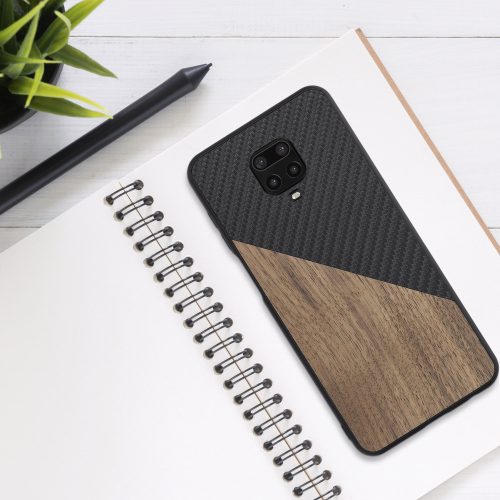 Θήκη για Xiaomi Redmi Note 9S / Redmi Note 9 Pro / Redmi Note 9 Pro Max, Ξύλο, Καφέ, 56621.01, kwmobile