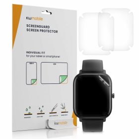   Σετ 3 προστατευτικών μεμβρανών για Xiaomi Amazfit GTS 2 Mini, kwmobile, Polymer, Transparent, 56691.1