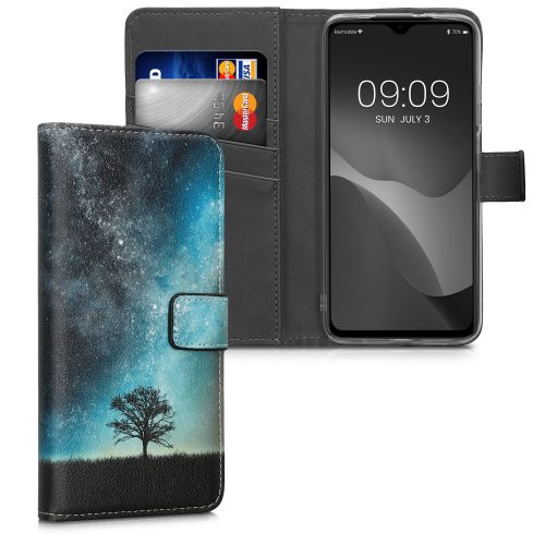 Θήκη Kwmobile για Xiaomi Redmi 9T, Οικολογικό δέρμα, Πολύχρωμο, 54341.06