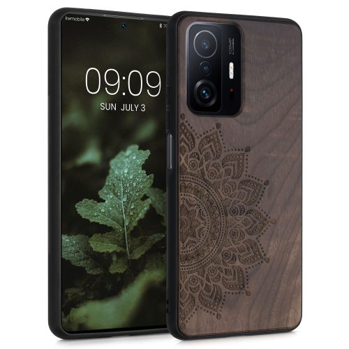 Θήκη για Xiaomi 11T / 11T Pro, Ξύλο, Καφέ, 56795.01, kwmobile
