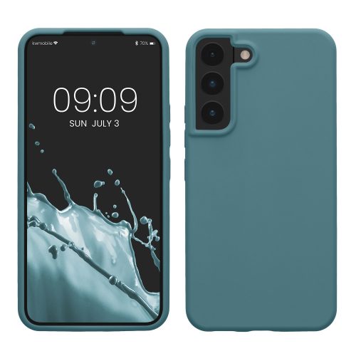 Θήκη για Samsung Galaxy S22, Silicone, Green, 56756.206, kwmobile
