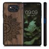 Θήκη για Xiaomi Poco X3 NFC / Poco X3 Pro, Ξύλο, Καφέ, 55081.02, kwmobile