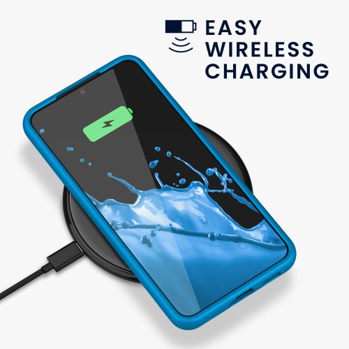 Θήκη για Samsung Galaxy S22 Plus, Silicone, Blue, 56761.224, kwmobile