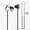 Σετ 2 λουριών για ακουστικά Samsung Galaxy Buds Pro, Kwmobile, Μαύρο/Λευκό, Σιλικόνη, 56874.02