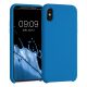 Θήκη για Apple iPhone X / iPhone XS, Silicone, Blue, 42495.228, kwmobile