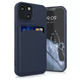   Θήκη για Apple iPhone 13 Mini, Silicone, Blue, 55938.17, kwmobile