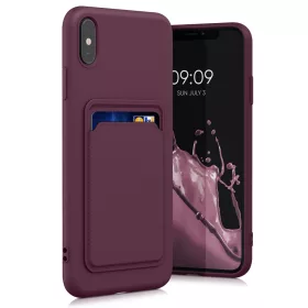   Θήκη για Apple iPhone XS Max, Silicone, Violet, 55121.190, kwmobile