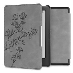   Θήκη για Kobo Glo HD / Touch 2.0, Οικολογικό δέρμα, Γκρι, kwmobile, 56870.02