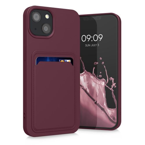 Θήκη για Apple iPhone 13, Silicon, Purple, 55955.190, kwmobile