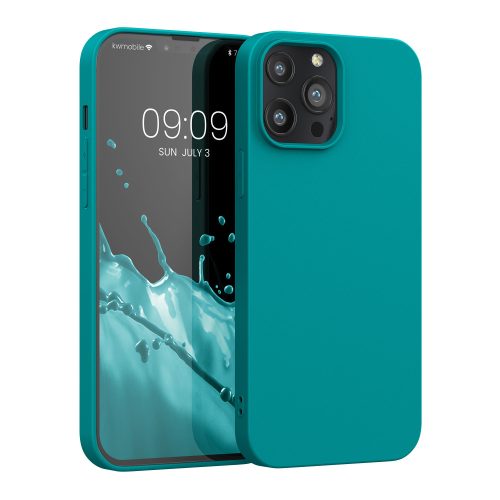 Θήκη για Apple iPhone 13 Pro Max, Silicone, Green, 55971.113, kwmobile